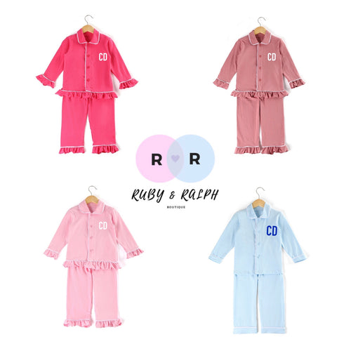 Personalised Long-sleeve Pyjamas - Ruby & Ralph Boutique