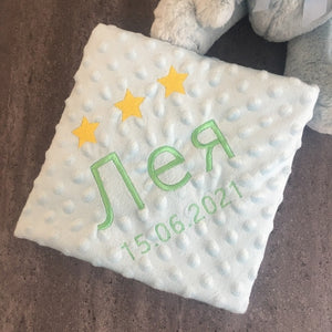 Personalised Baby Blanket - Ruby & Ralph Boutique
